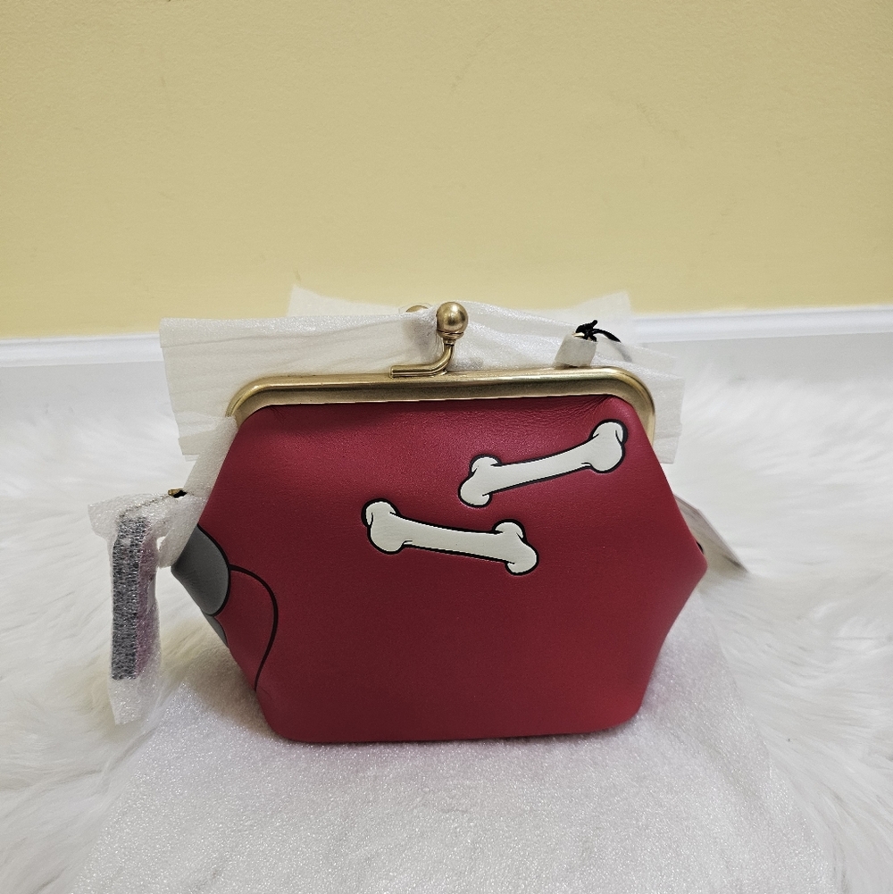 Disney X Coach Kisslock Frame Bag With Pluto - Picture 2 of 13